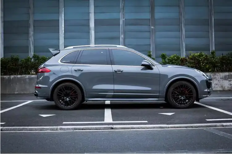 Карбоновое заднее крыло багажника выступ Спойлеры/верхний спойлер для Porsche Cayenne