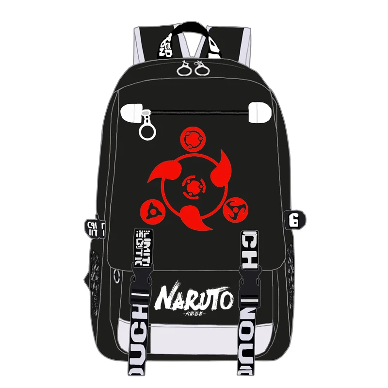 Ниндзя Наруто Hokage рюкзак Шаринган для мальчиков и девочек школьные рюкзаки для подростков книжная сумка для мужчин и женщин Дорожная сумка для ноутбука - Цвет: MJ G