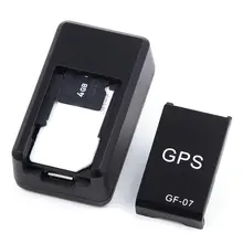 Magnetic GF07 GSM Mini SPY GPS Tracker Real Time Tracking Locator-Device Mini GPS Real Time Car Locator Tracker Tracking Device vehemo car truck gps gprs tracker mini obd ii interface real time tracking device 3 7v universal gps locator with software