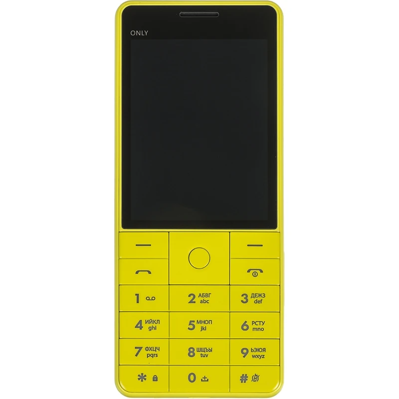Мобильный телефон BQ Only 2815 32Mb желтый 2Sim 2.8" IPS 240x320