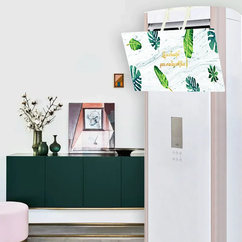 

Vertical Type Air Conditioner Wind Board Cabinet Universal Anti-Blowing Straight Baffle Cool Air Windproof Cabinet Air Outlet Ai