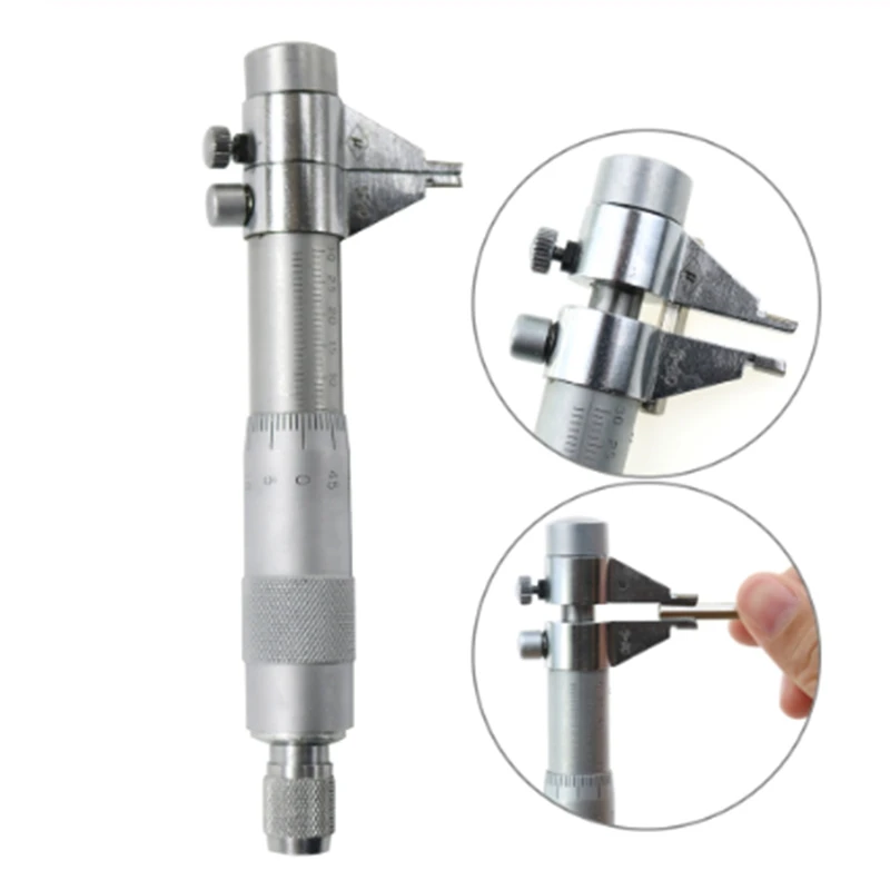 50-75MM Inner Diameter Micrometers Centimeter Card Screw Gauge Spiral Micrometer for Measuring Tools