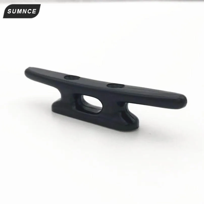 4inch 5inch Nylon Plastic Low Flat Cleat Open Base cleat Marine Boat