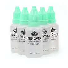 Не оставляющая следов наращивание волос Супер Средство для удаления клея Бутылка для удаления шнурка парика-накладка лента для уток кожи 30 мл Горячая Распродажа