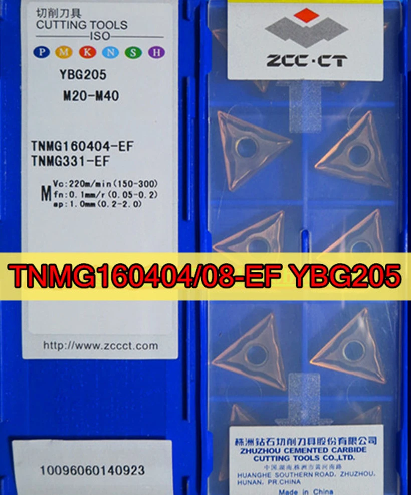 private label KCT Details about   ZCCCT Inserts TNMG 332-EF YBG203 TNMG160408-EF