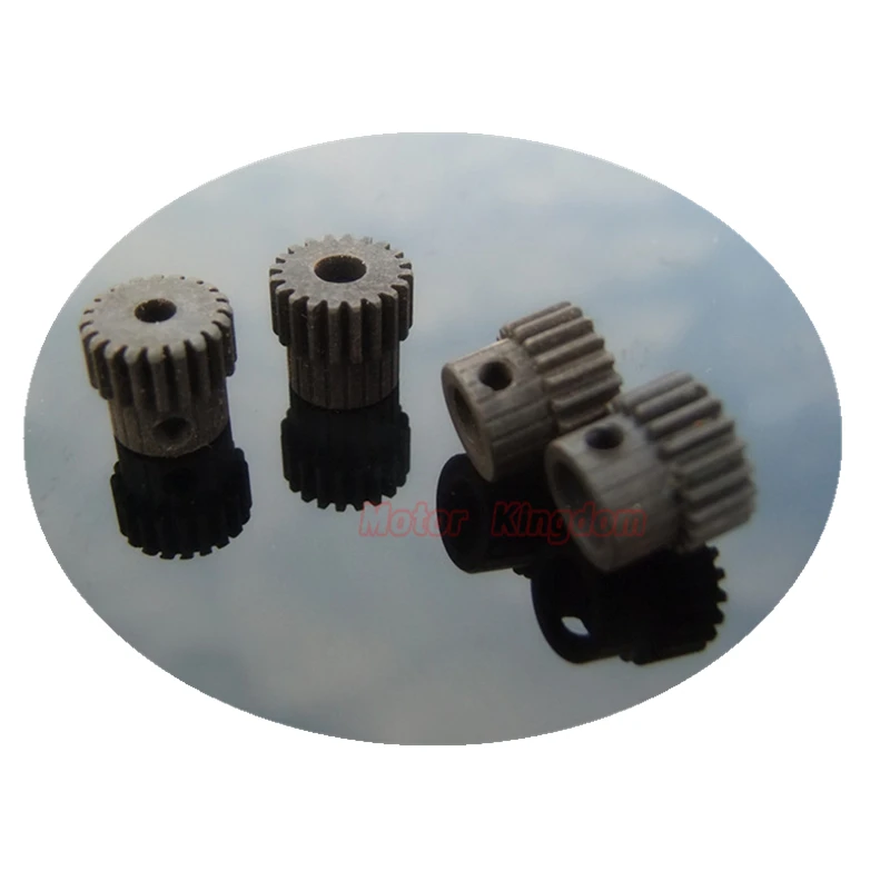 Motor Gear Transmission Gear 3mm/4mm/5mm/6mm Aperture Jbckscrew Wrench for Motor shaft Axis Rod Steel Metal 20 Teeth Gear 0.5 Module