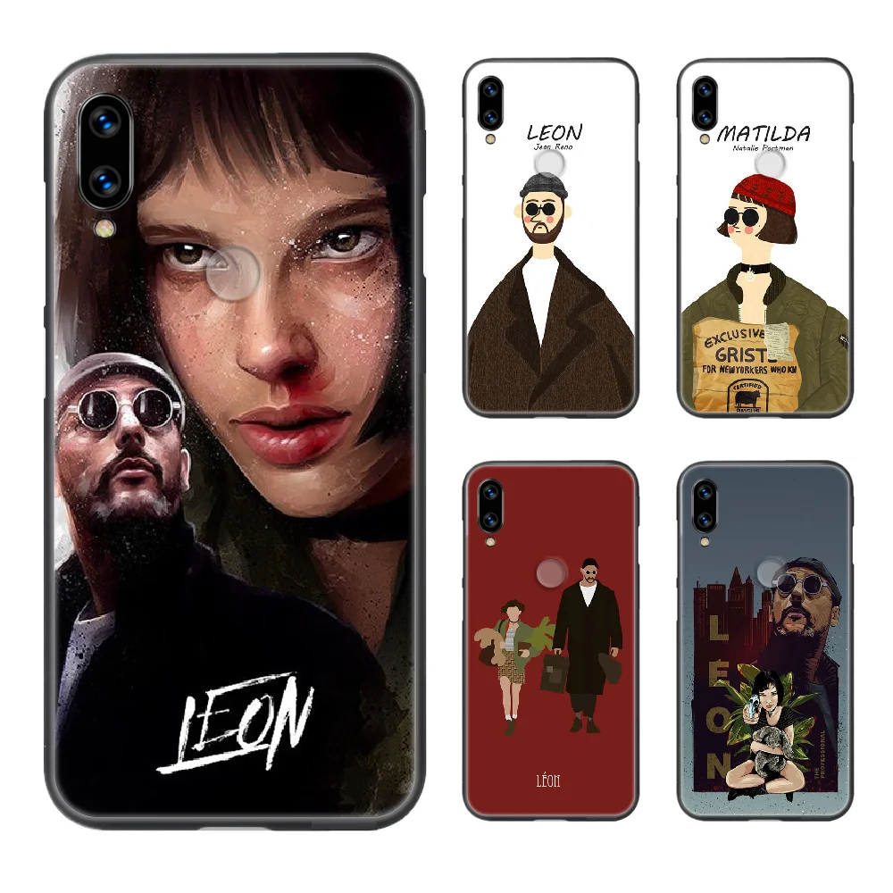Чехол для телефона Leon и Matilda Корпус Корпуса XIAOMI Redmi 7a 8a S2 K20 NOTE 5 5a 6 7 8 8t 9 9s pro max черный