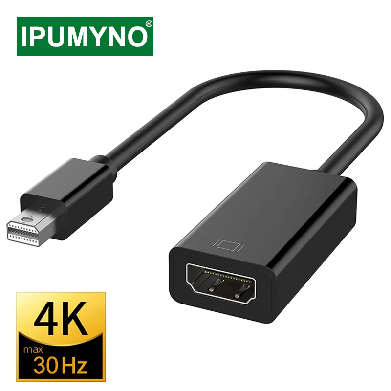 Mini Display port to HDMI-совместимый 4k 1080P кабель ТВ проектор Projetor DP display 1 4 конвертер для mini