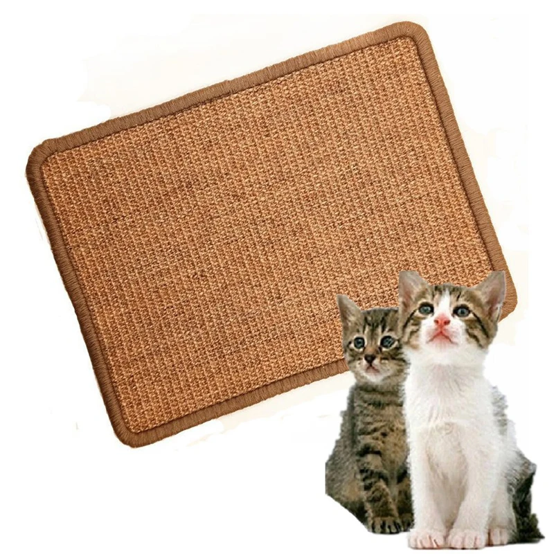 

Cat Scratching Mat Natural Sisal Cat Mat Protection Play Scratcher Pad #SHC
