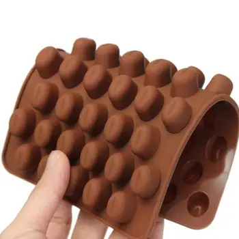 

Coolrunner 55 Mini Coffee Bean Silicone Mold Home Daily Cake Make Tools Bakeware Baking Chocolate Pastry Party Supplies