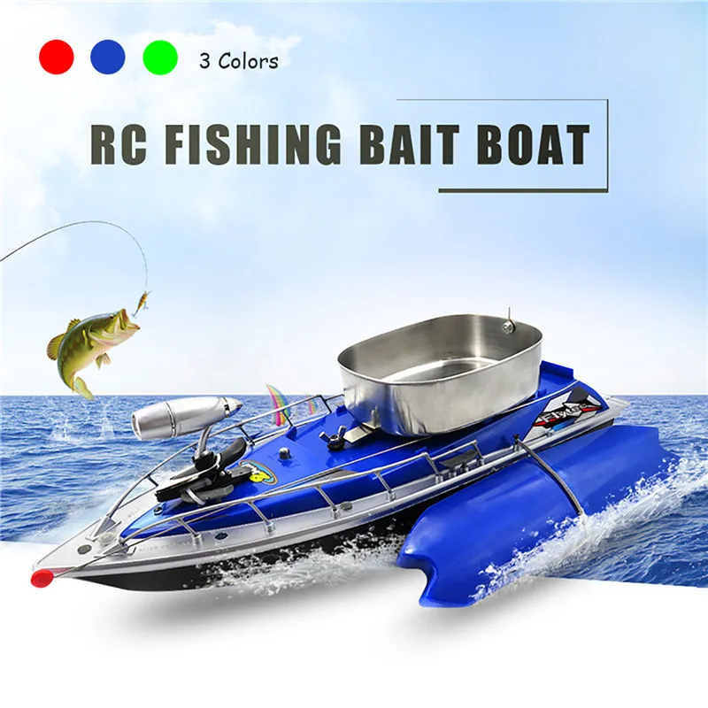 

Flytec 3 Generations Electric Fishing Bait 4CH 27MHZ/40MHZ RC Boat 300m 2.5km/h Remote Fish Finder Toys