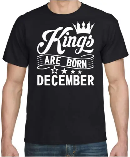 Новинка 2019 года Лидер продаж модная летняя мужская футболка с надписью KINGS ARE BORN
