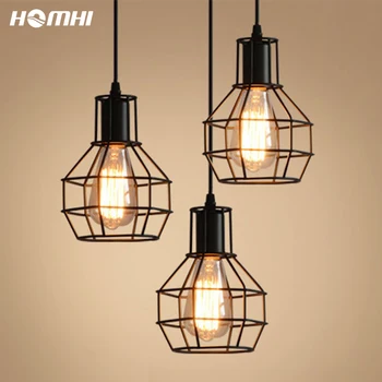 

lamparas de techo colgant pendant lights lustre pendente industrial vintage light lichtslang kitchen retro indoor lighting