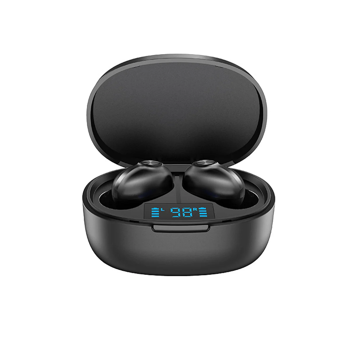 TWS Bluetooth 5 0 Headset Wireless Earbuds In Ear LED Display Fingerprint Touch Hifi Stereo Sport Earphone With Microphone