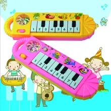 Детская игрушка музыкальный инструмент головоломка маленькая восьмиклавишная портативная музыкальная клавиатура музыкальные игрушки для детей обучающая игрушка