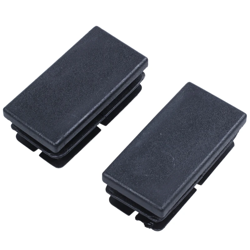 

Hot Sale 8 Pcs Black Plastic Rectangular Blanking End Caps Inserts 20mm x 40mm