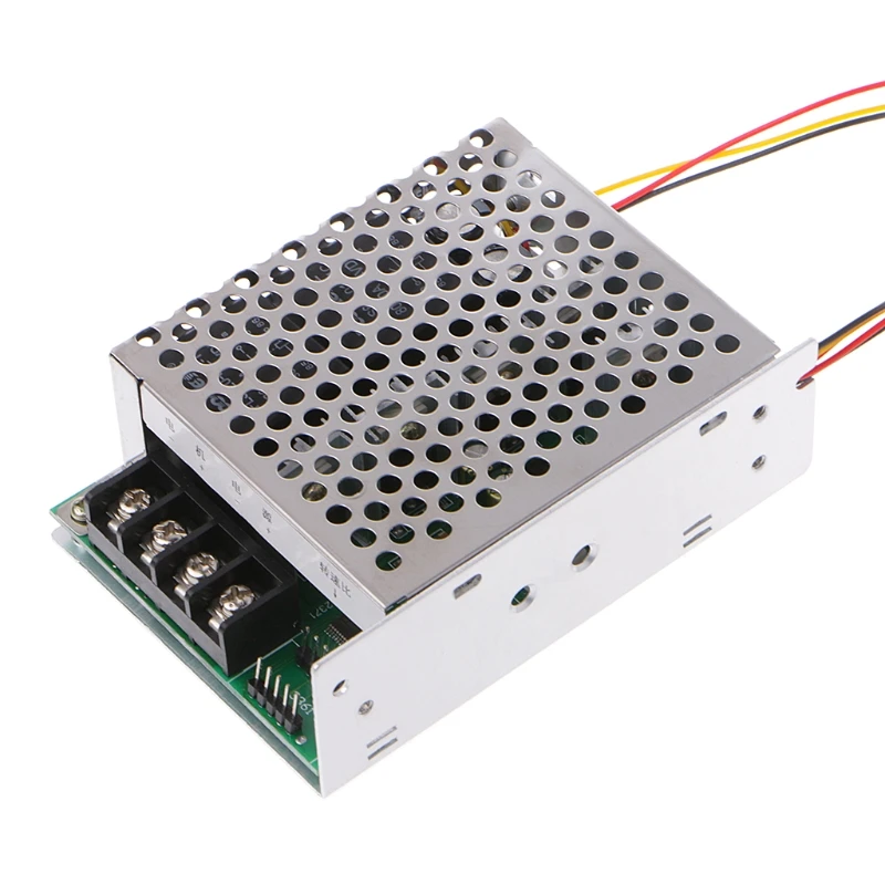 DC 10-55V 12V 24V 36V 60A PWM контроллер скорости двигателя постоянного тока CW CCW Реверсивный переключатель