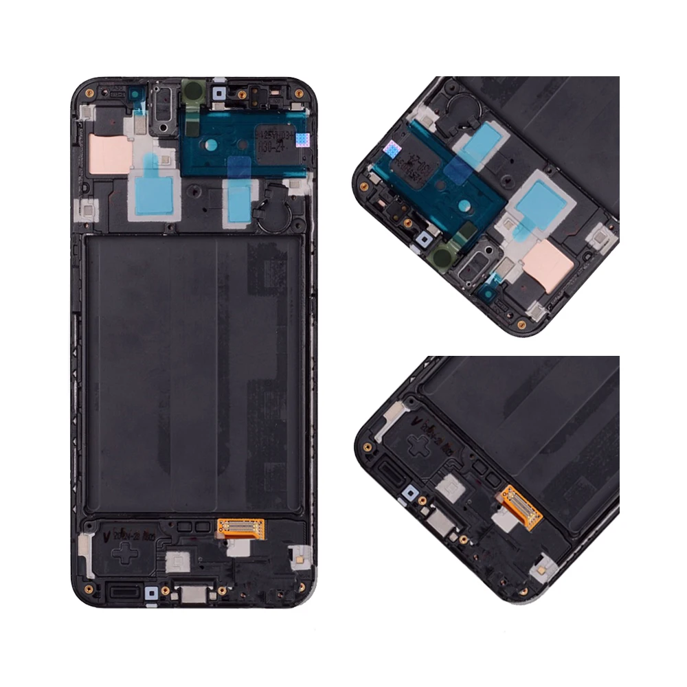 6," AMOLED для samsung Galaxy A30 lcd сенсорный экран дигитайзер в сборе для samsung A30 дисплей с рамкой Замена SM-A305 lcd