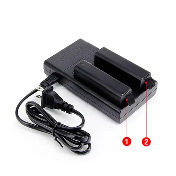 

for DJI Handheld Gimbal Battery Charger Handheld Dual Charging LED Indicator with US / EU Plug for DJI OSMO / OSMO Mobile