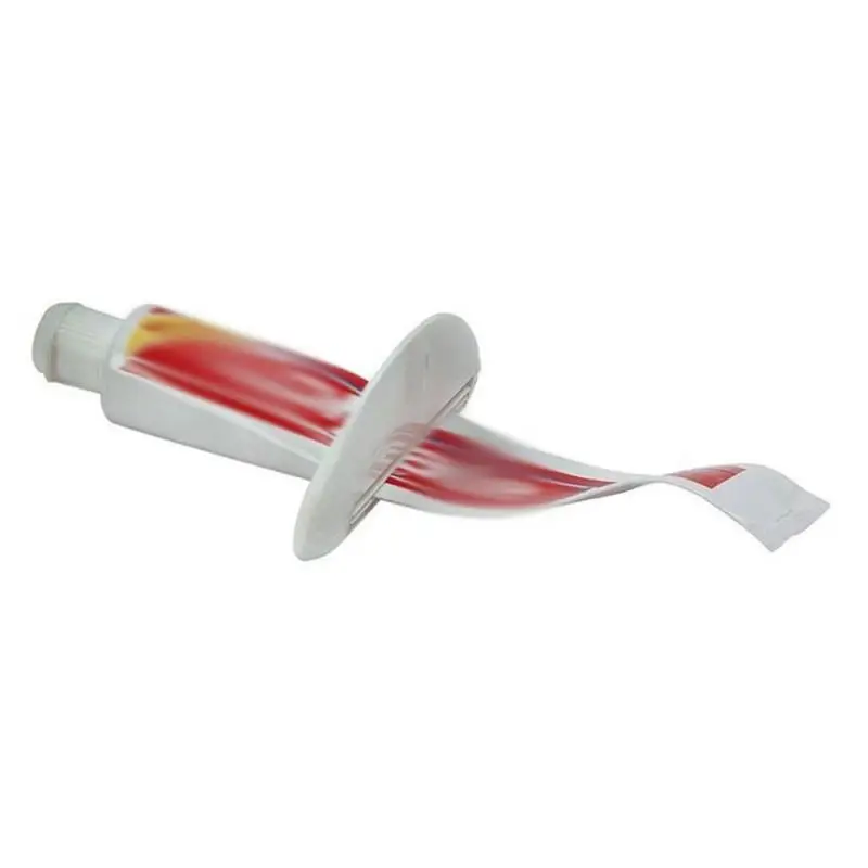 Пластиковая трубка соковыжималка для ванной комнаты домашняя роликовая трубка держатель простая соковыжималка мультфильм диспенсер для зубной пасты для ванной продукт