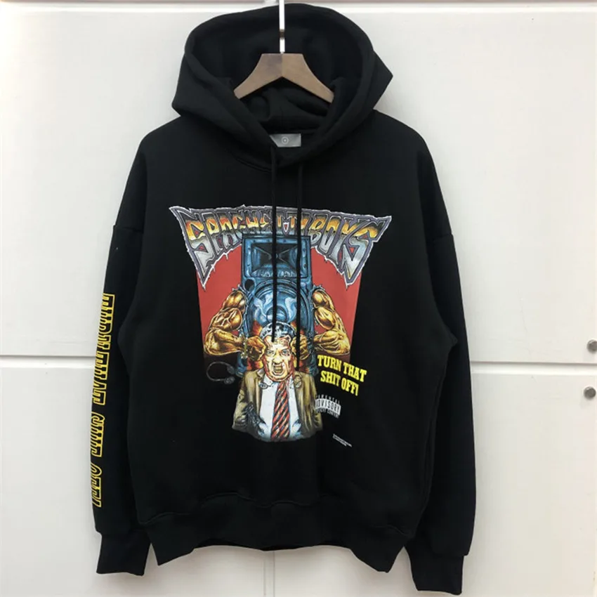 

Spaghetti Boys Hoodie Hooded Men Women Best quality Sweatshirts Fashion Spaghetti Boys Hoodies