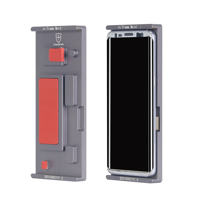 OCA MASTER in Frame mold for Note 8 9 S8 s9 s10 and plus mould LCD touch screen laminating with middle frame