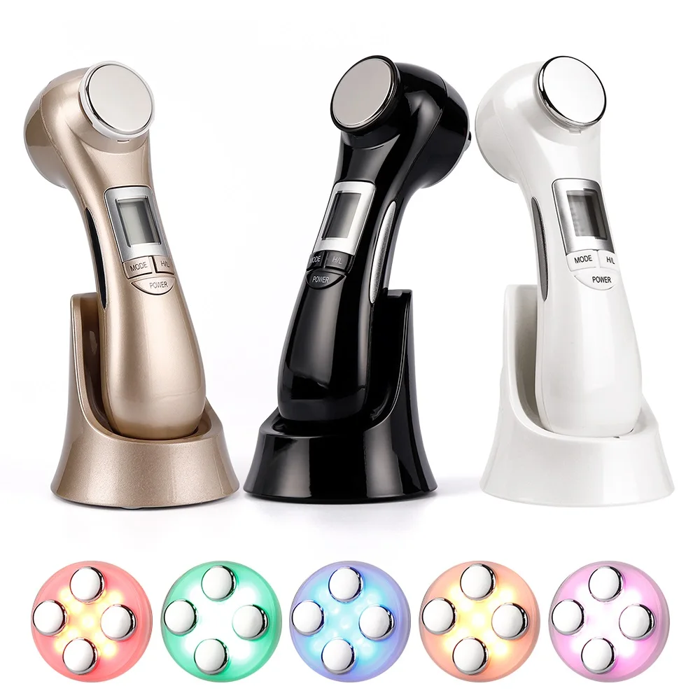 For Sale Face-Lifting-Massager Microcurrent Face-Photon Led-Light Rf-Radio-Frequency-Ems Ultrasonic AANdOWVaE