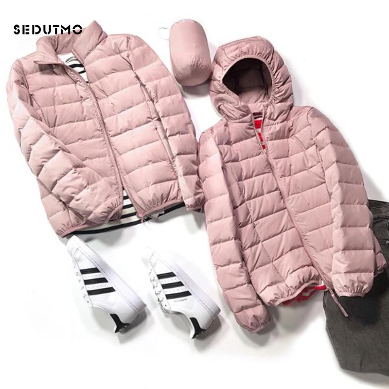 plus size thin puffer jacket