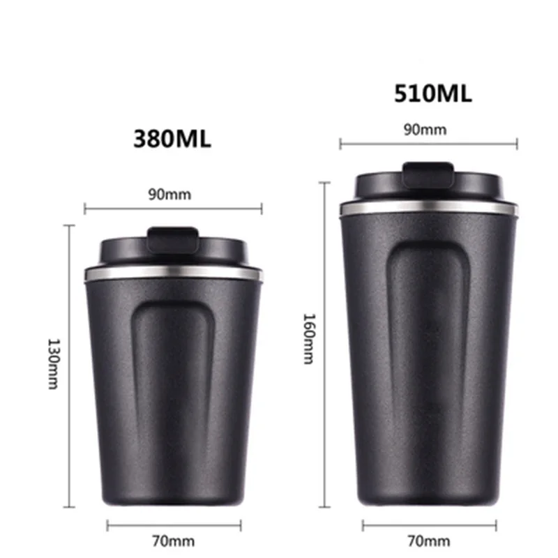 B2 380ml / 510 мл Термос из нержавеющей стали кружка кофейный термос экологичный