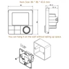 Termostato inteligente Wifi Beok 5