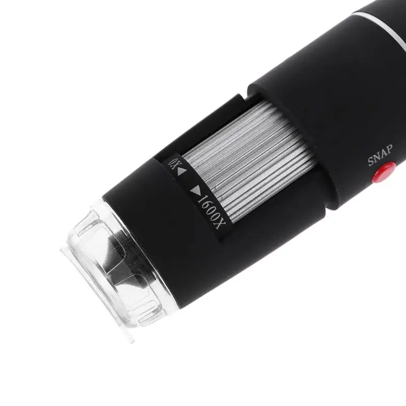 1600X камера 8LED OTG эндоскоп USB Цифровой Микроскоп увеличение с подставкой F1FC