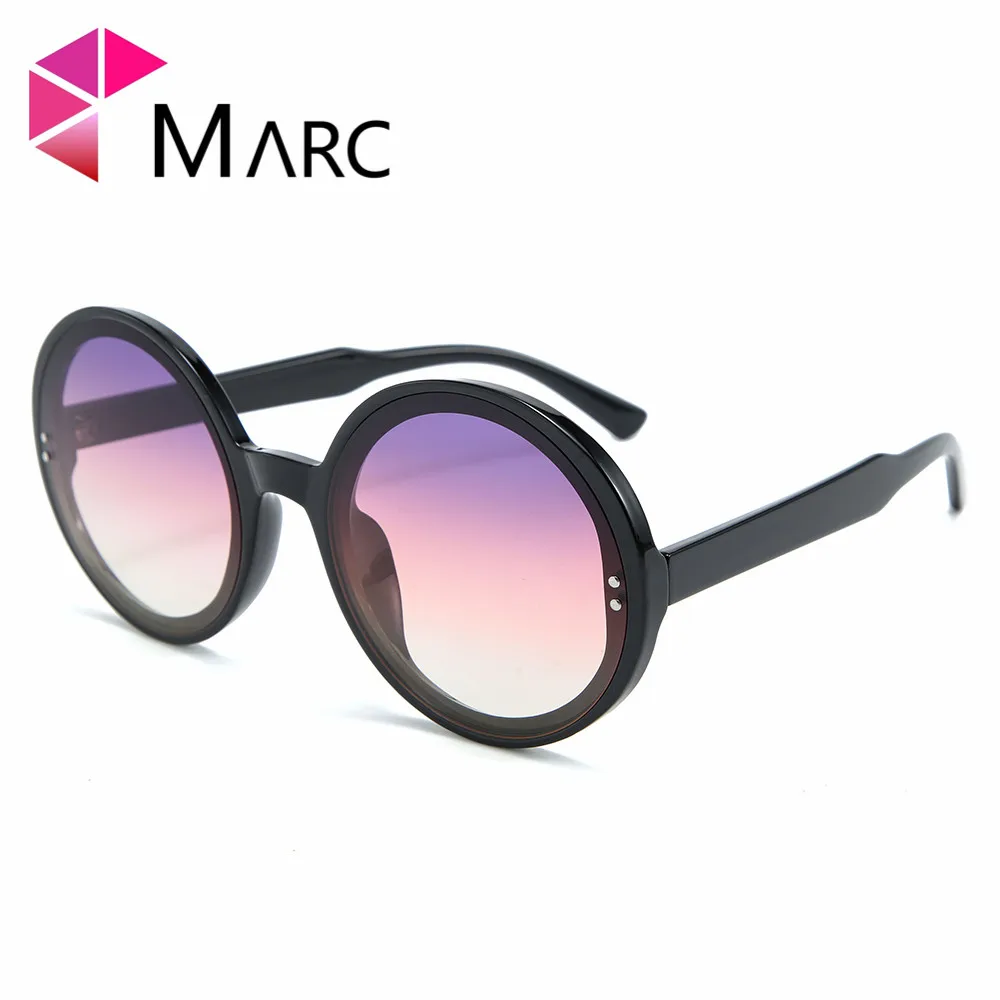 MARC 2019 роскошные солнцезащитные очки женские мужские классические градиентные