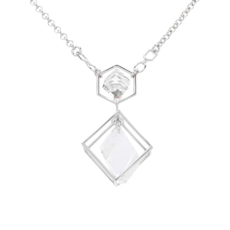 SWAROVSKI Индивидуальный Женский кулон ожерелье 5457362/5349654/5489534/5345683/5414999 - Окраска металла: Silver5457362