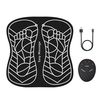 

EMS Foot Massager Mat Feet Muscle Stimulator Blood Circulation Relieve Ache Pain Acupressure physiotherapy Smart Remote Control