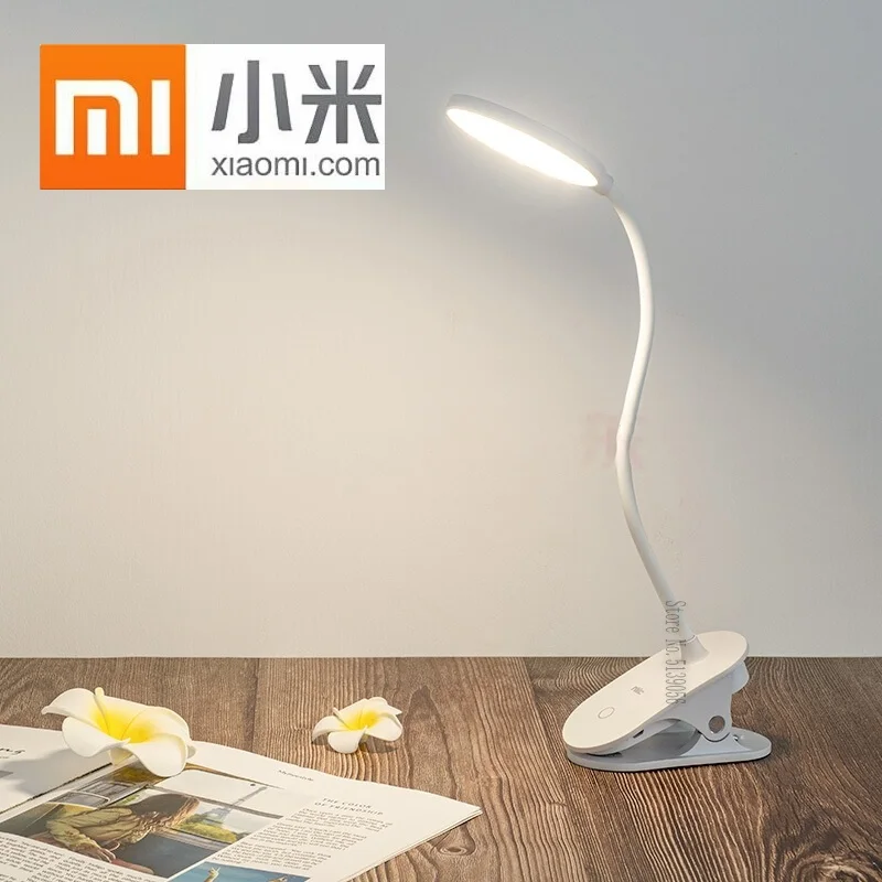 Новая настольная лампа XIAOMI MIJIA светодиодная для чтения портативный светильник