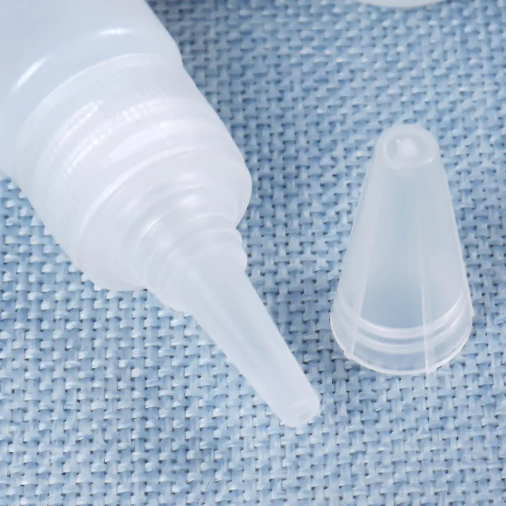 20 Pcs 10ml 20ml Empty Plastic Glue Bottles With Screw-On Lids Squeeze  Bottles