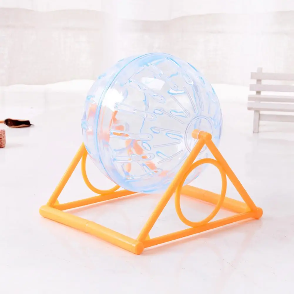 HobbyLane 14 см кронштейн для хомяка, Спортивная игрушка для питомцев, для маленьких животных, товары для питомцев, кронштейн для мяча, Золотой медведь, Спортивная игрушка для хомяка - Цвет: blue