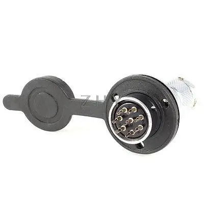

Metal Flange 20mm Round Head GX20-8 8Pin Male Aviation Plug Connector
