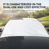 190x120 cm Car Sunshade Cover Snow & Ice Snow Shield For Windshield Winter Summer Sun Car Front Window Windscreen Cover ► Photo 2/6