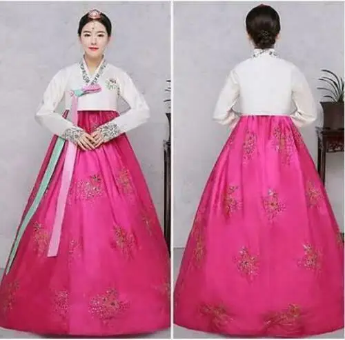 Details about   Hanbok Dress Korean Traditional Dresses National Costumes Women kimono Size S-XL 