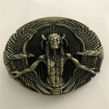 

1 Pcs 3D Bronze Eagles Indian Western Belt Buckle Boucle De Ceinture