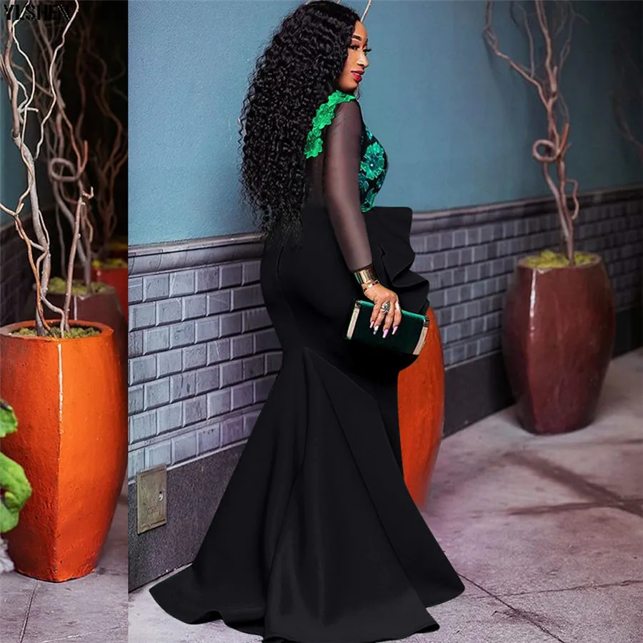 5 Colors African Dresses for Women Long Maxi Dress African Clothes Fashion Style Print Evening Dress Robe Africaine Femme 2019 13