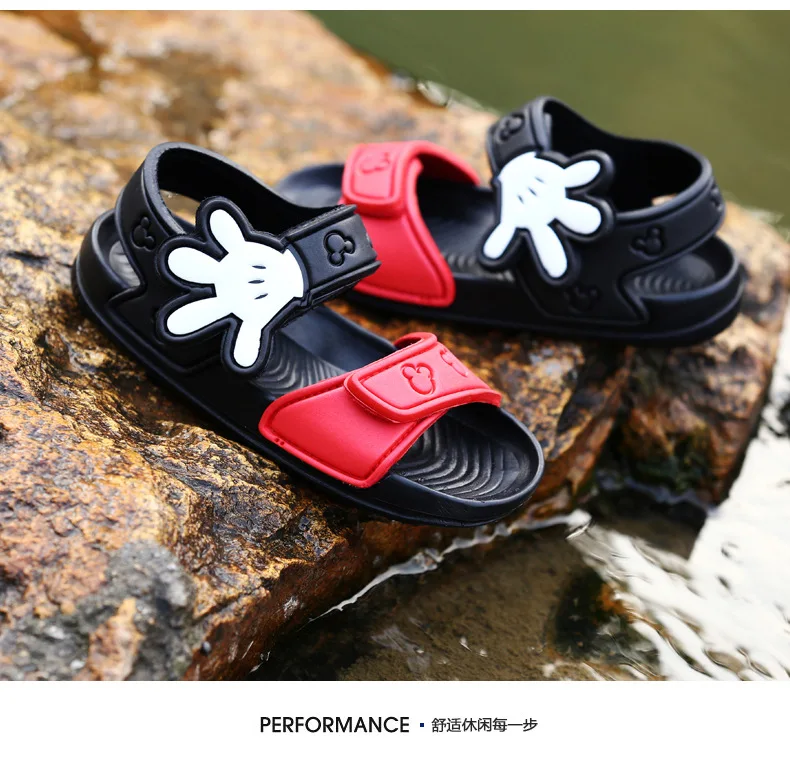 best leather shoes Marvel Super Hero Spiderman Batman Kids Shoes Summer American Captian Girls Boys Sandals Sneakers High Quality Children Sandals best children's shoes