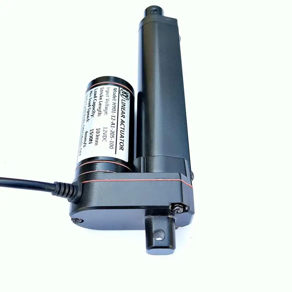 

Solar tracker Load 3000N actuator 12V 200mm Stroke Metal gear electric linear motor Doors