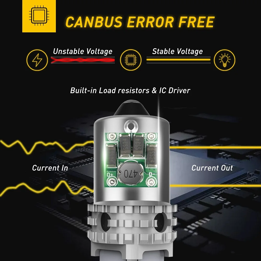 2x 1400LM CANbus Error Free 1156 7506 S25 BA15S P21W светодиодный лампы заднего сигнала поворота светильник для Volkswagen MK6 Jetta Golf 4 2006