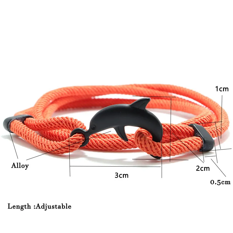 Nylon Cord Chain Men Bohemia Bracelet