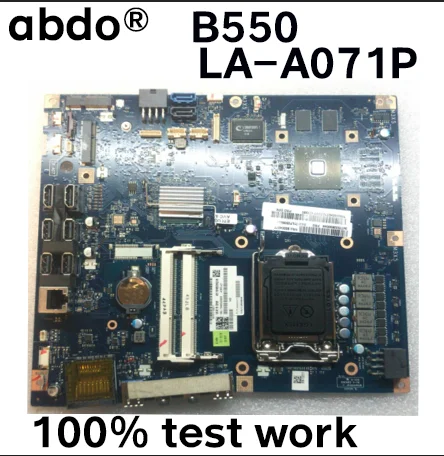 VIA15 LA-A071P подходит для lenovo B550 23 ”моноблок материнская плата LGA115X интерфейс DDR3 тестовая работа