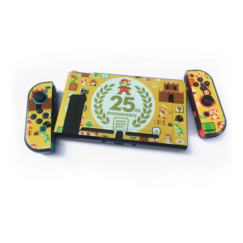 A008 Защитный чехол-накладка для Nitendo Switch Console Joy-Con, противоскользящий чехол, прямая стыковка - Цвет: A008