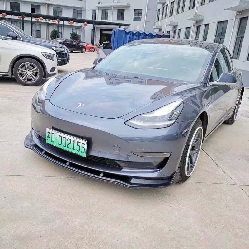 ABS передний бампер спойлер задний бампер спойлер для Tesla модель 3 седан 4 ПВХ окон и дверей Стиль 16 до 18 месяцев