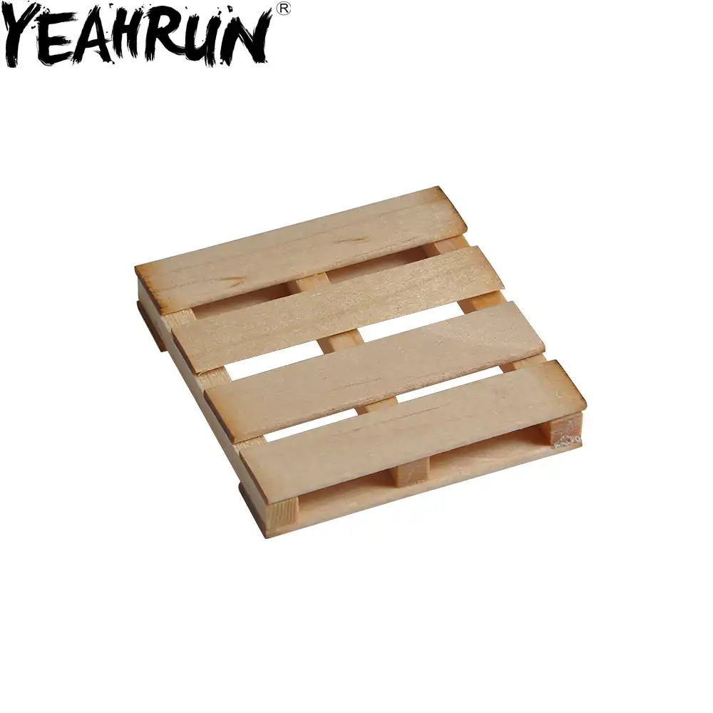 Yeahrun Mini Wooden Forklift Pallet For Trx 4 Scx10 D90 Wraith Rc Decorative Accessory Parts Accessories Aliexpress